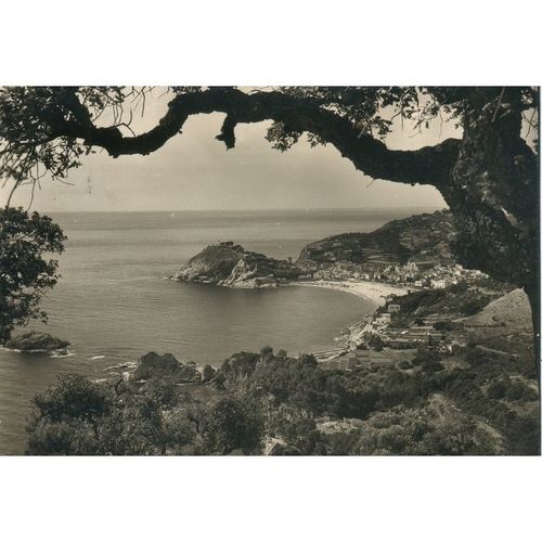 Vintage Spain Postcard 1960 - Costa Brava - Tossa De Mar (General View)