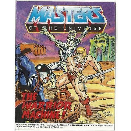MASTERS OF THE UNIVERSE VINTAGE ' MINI COMIC ' THE WARRIOR MACHINE (1985)