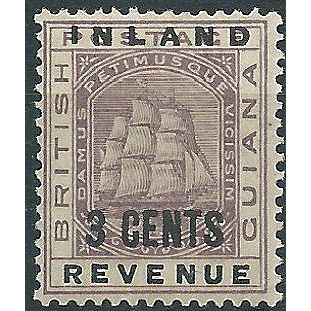 British Guiana 1889 SG177 3c Dull Purple Unmounted Mint ....