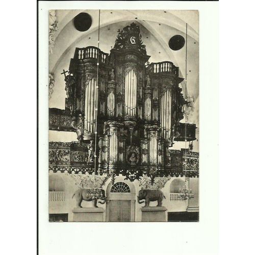 Denmark COPENHAGEN Our Saviour's Church Organ Postcard (16370)