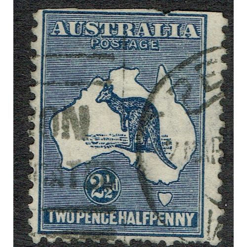 Australia 1915 Kangaroo 2½d Deep Indigo wmk W6 SG36b AvU