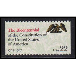 2355 22c The Constitution Fine MNH BPS W5475 (7)