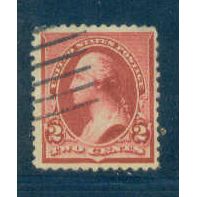 Used 220 2c George Washington Fine A14316