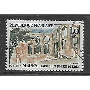 FRANCE 1961 TOURIST PUBLICITY 1F MEDEA ALGERIA SG 1549 FINE USED#