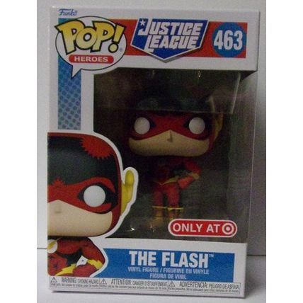 FUNKO / POP ' JUSTICE LEAGUE ' TARGET EXCLUSIVE THE FLASH figure