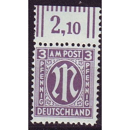 GERMANY Alliiert AmBri [1945] MiNr 0017 a C ( **/mnh )