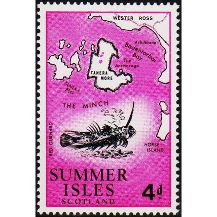 Summer Isles. 1970? 4d Unmounted Mint