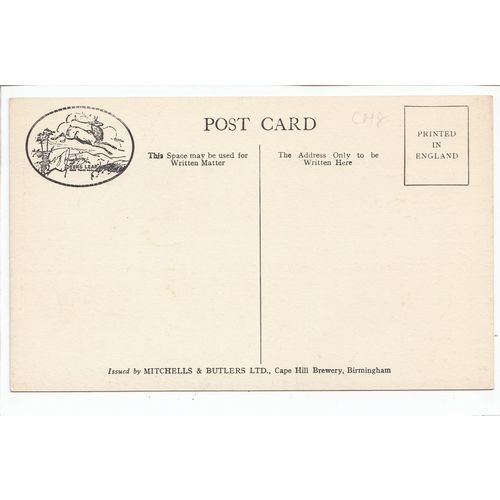 Artistic View Mitchells & Butlers Ltd Cape Hill Brewery Birmingham Postcard CH8