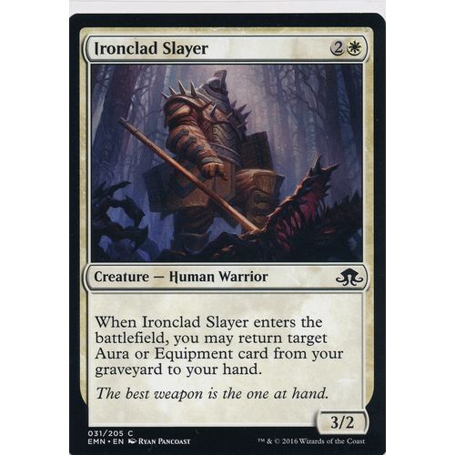 Magic the Gathering MTG Eldritch Moon 31/205 Ironclad Slayer