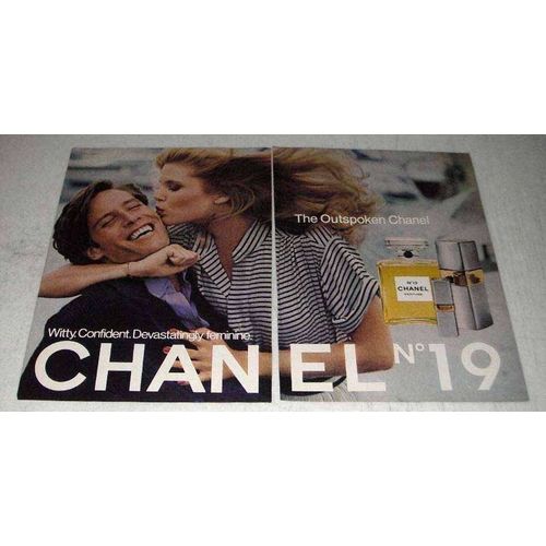 1978 Chanel No. 19 Perfume Ad - Witty Confident
