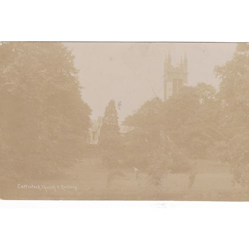 Cattistock Church & Rectory Dorset Postcard (DOR76257)