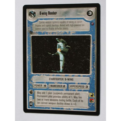 Star Wars CCG: Death Star II Limited # B-wing Bomber (A) light 2000 decipher
