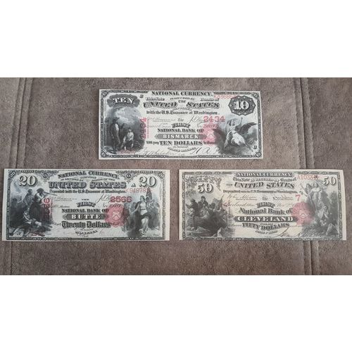 High quality COPIES with W/M United States National Bank 1875 y. FREE SHIPPING !