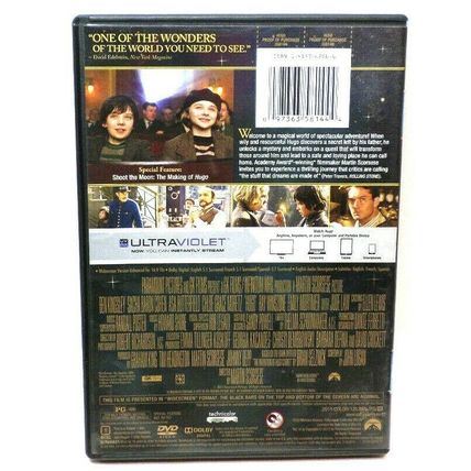Hugo DVD Director: Martin Scorsese (L19)