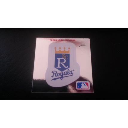 1991 Fleer Ultra Fleer Logo Stickers Kansas City Royals Excellent (5)