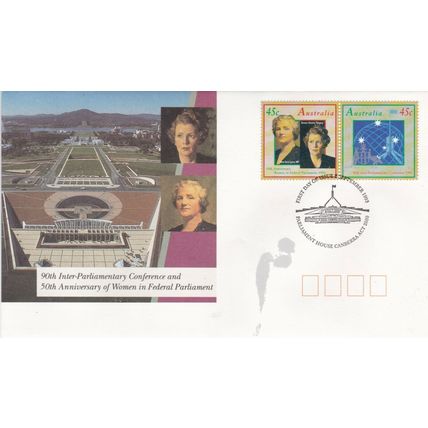 Australia 1993 Interparliamentary and Women in Parlliament FDC Canberra cancel