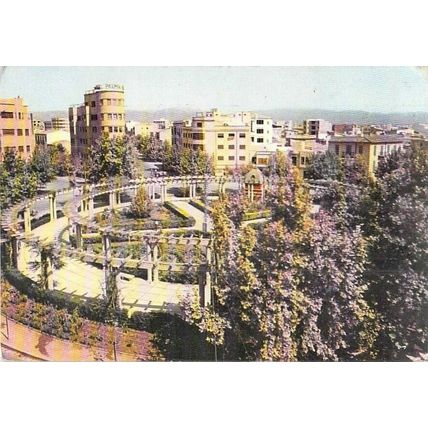 Palma de Mallorca Plaza Garcia Orell Spain Postcard posted 1961 VGC