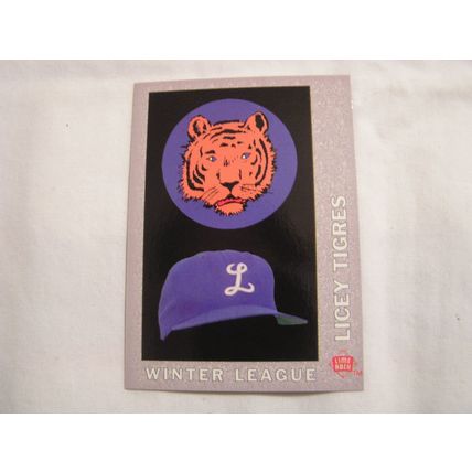 1993 Lime Rock Winter League GOLD NO.157 CHECKLIST Licey Tigres