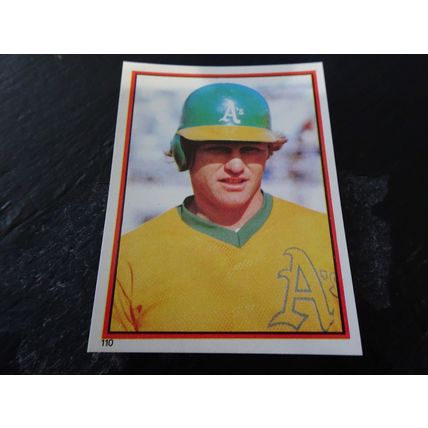 1983 Topps Stickers # 110 Dan Meyer Very Good-Excellent (4) Oakland Athletics