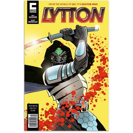 Lytton (2021) #4 Cutaway Comics Cover B Geraghty TERILEPTILS