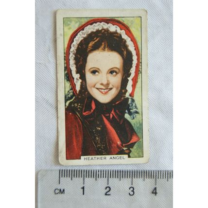 1935 Gallaher's Portraits of Famous Stars No. 46 Heather Angel
