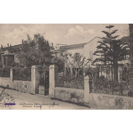 Institution Saint Bonaventure Chemin Yusue French Postcard
