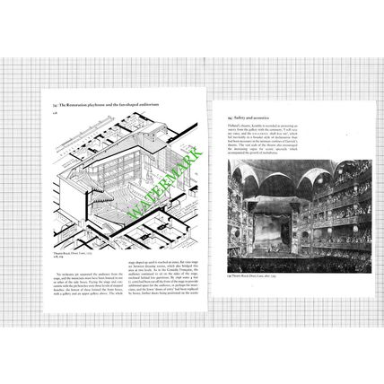 Theatre Royal Drury Lane London - c.1980s Book Prints