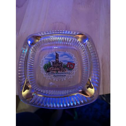 Niederwalddenkmai Rudesheim Souvenir Ashtray