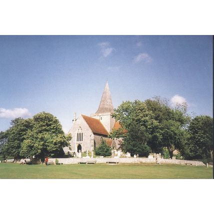 St. Andrew's Church, Alfriston, Sussex 2