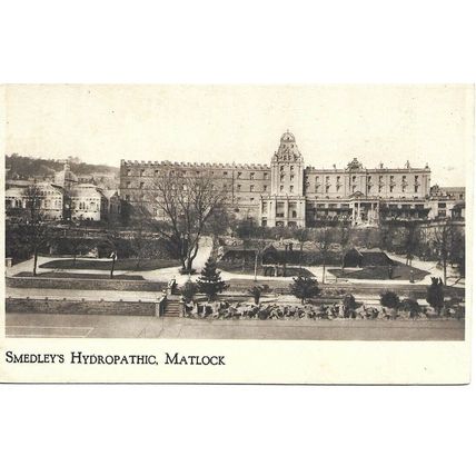 Smedley's Hydropathic - MATLOCK - Derbyshire Postcard (PCA3)