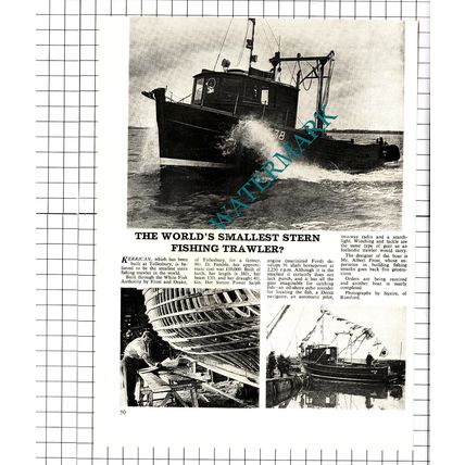 D Pemble Kerrican Albert Frost and Drake Tollesbury Essex - 1968 Article / Print