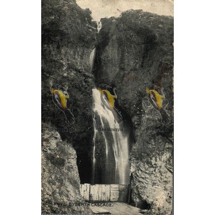 Rhyl, Dyserth Cascade, Wales, Photochrom Exclusive Grano Postcard