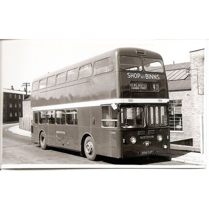 Black & White Photograph of Northern General Transport Co. Ltd. - 898 EUP