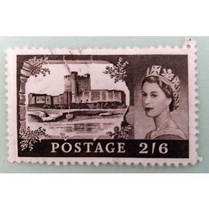 GB 1958 2S6d Castle used SG595