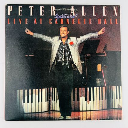 Peter Allen – Captured Live At Carnegie Hall Vinyl 2xLP Record Album AL12-8275