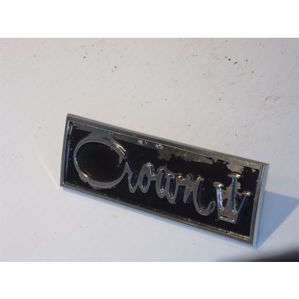 1962 1963 Imperial Crown Emblem 2189687 OEM 62 63