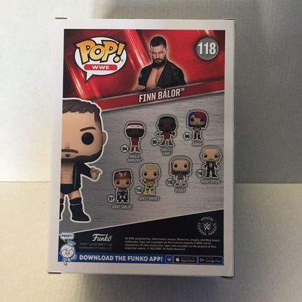 NEW WWE Finn Balor Exclusive Funko Pop Figure #118