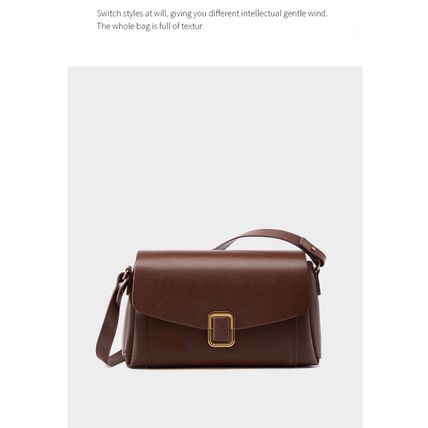 Genuine Leather Women Tote Bag Brown