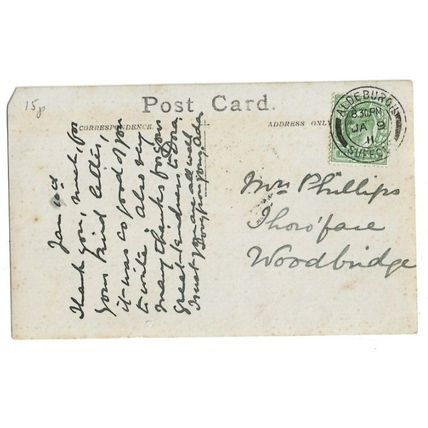 Old Mill House, Aldeburgh, Suffolk, RP Postcard.