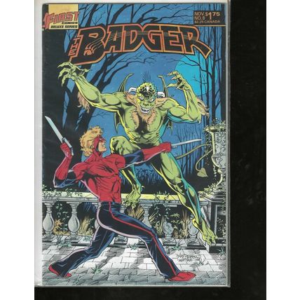The Badger, #8, First Comic, Mid Grade