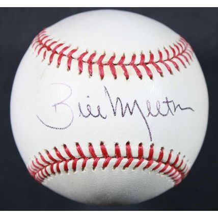 Bill Melton (d. 2024) Signed Autographed Official American League (OAL) Baseball