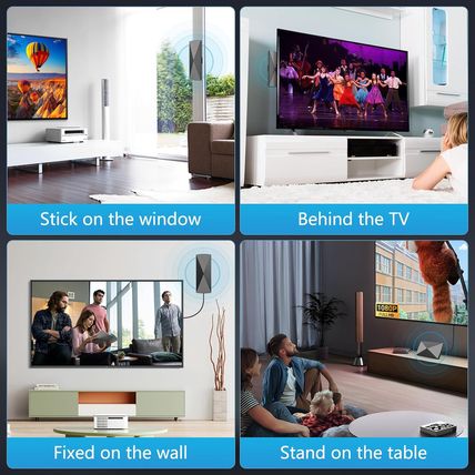 2025 TV Antenna,1200+ Miles Long Range TV Antenna, HD Digital TV Antenna Indoor