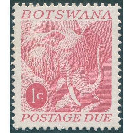 Botswana 1971 1c carmine Postage Due SGD16 MNH
