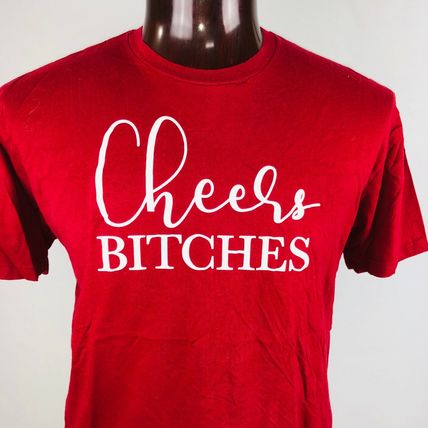 Cheers Bitches Graphic T Shirt