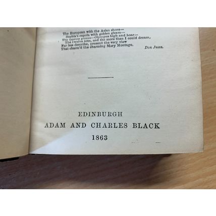 1863 SIR WALTER SCOTT COUNT ROBERT/SURGEON'S DAUGHTER/CASTLE DANGEROUS BOOK (P4)