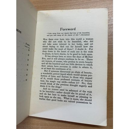 RARE* 1924 1ST EDITION "THE BEAUTY BOOK" RITA STRAUSS HARDBACK BOOK (P2)