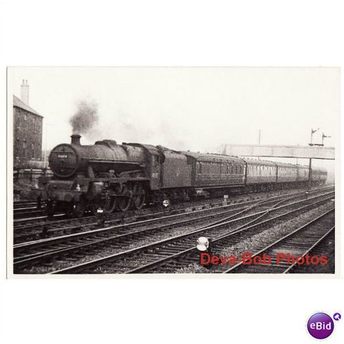 Railway Photo LMS Jubilee 45673 Keppel SAUGHTON JUNCTION 1959 BR 4-6-0 Loco