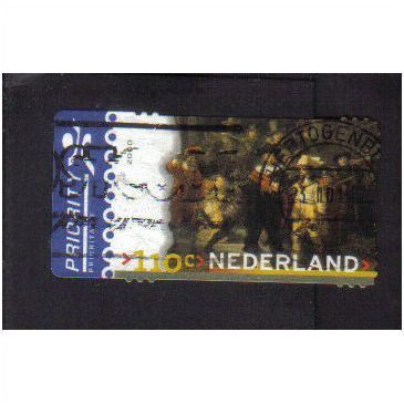 2000 NETHERLANDS PRIORITY MAIL 110C F/U SG2034