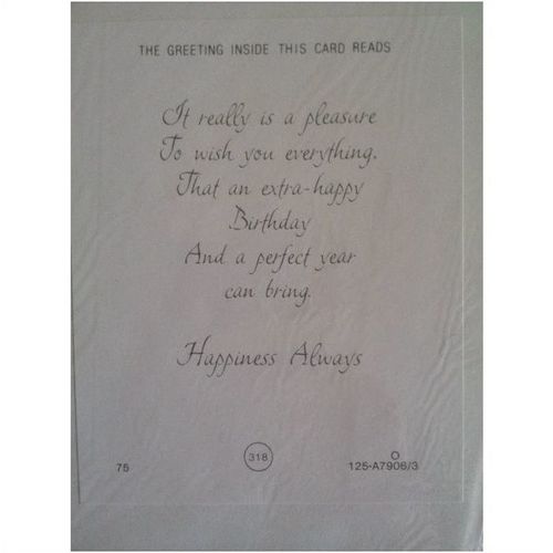 birthday card for her - Warmest Thoughts For A Happy Birthday