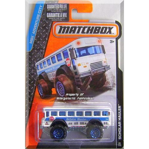 Matchbox - Scholar Hauler: MBX Adventure City #19/120 (2015) *White Edition*